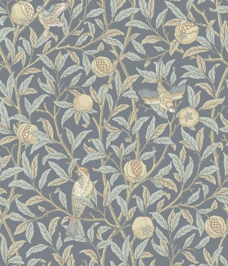 Afbeeldingen van Bird and pomegranate Flint - MOX0138-01